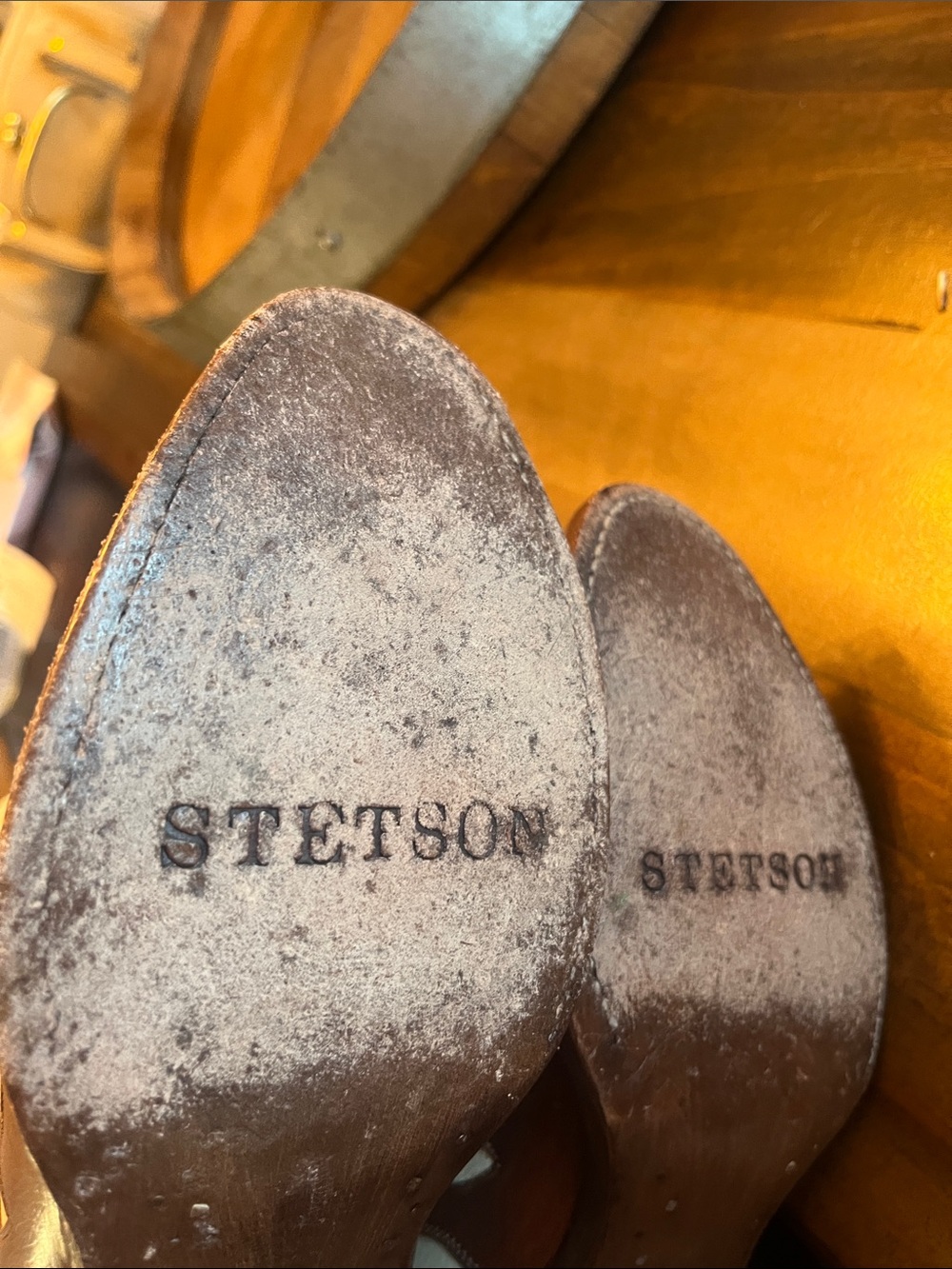 Stetson vintage handmade Sabra boots - Picture 10 of 11